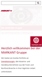 Mobile Screenshot of markant.com